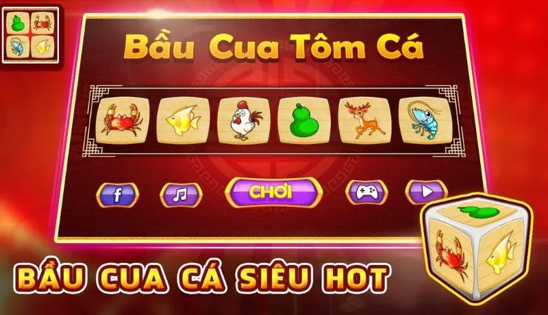 Khám phá game bầu cua tôm cá online Khám phá game bầu cua tôm cá online
