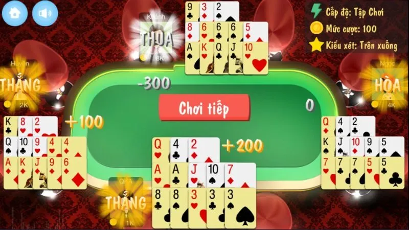 Các bộ bài trong Mậu Binh Các bộ bài trong Mậu Binh
