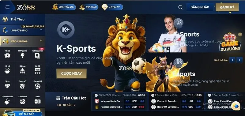 Zo88 chinh phục khách chơi với thư viện game khủng Zo88 chinh phục khách chơi với thư viện game khủng